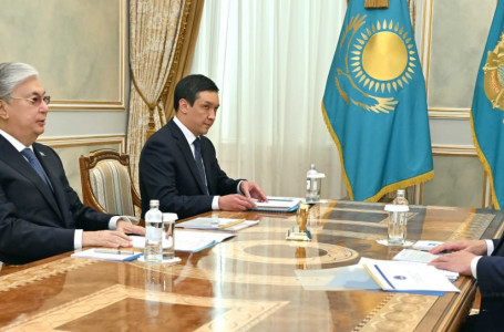 Министр Азамат Есқараев Президентке 9 айда атқарған жұмысының қорытындысы туралы айтты