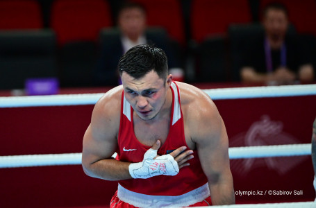 Қамшыбек Қоңқабаев Азиаданың финалында өзбекстандық боксшыдан жеңіліп қалды