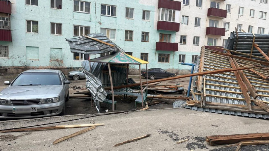 Павлодар облысында дауыл соғып, ауылдар жарықсыз қалды: әкім жағдайды түсіндірді