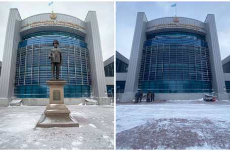 Министрлік Астанада Нұрсұлтан Назарбаевтың ескерткіші не үшін алып тасталғанын түсіндірді