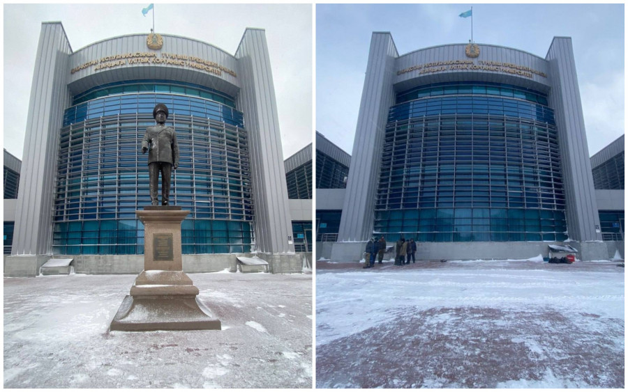 Министрлік Астанада Нұрсұлтан Назарбаевтың ескерткіші не үшін алып тасталғанын түсіндірді