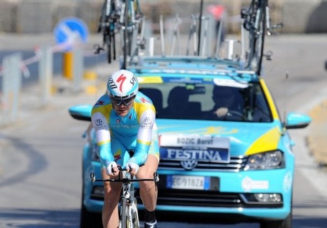 "Астана" велокомандасы екі саты төмен сырғыды
