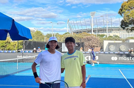 Қазақстандық жас теннисшілер жұптық сында Аустралия чемпионатын сәтті бастады