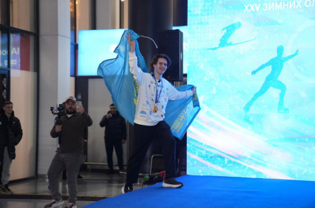 Олимпиада чемпионы Шайдоров елге оралды