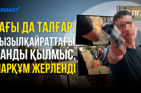 Талғардағы қанды қылмыс: арнайы репортаж 