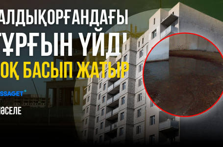 "Талдықорғандағы тұрғын үй сапасы сын көтермей тұр". Тұрғындар жанайқайын айтты