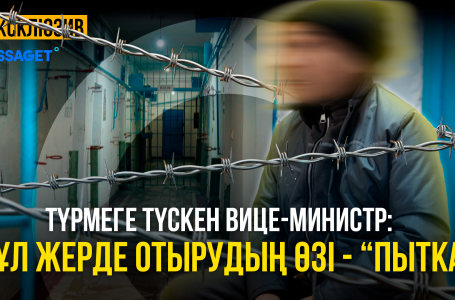 Қызметтен қапасқа дейін: сотталған экс-шенеунікпен эксклюзив сұхбат